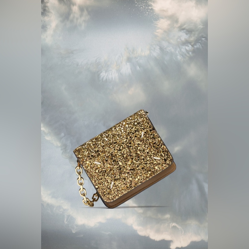 💛Maison Margiela✨100% Authentic Maison Margiela Glitter micro chain wallet✨ - Picture 4 of 10